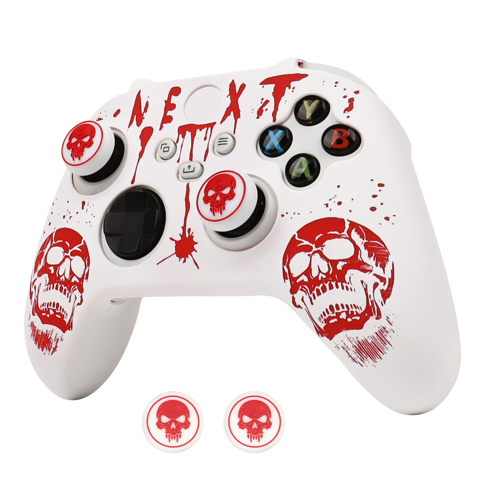 Gaming Setup Accessories Xbox - Xbox Series Xゲームパッド用レーザー彫刻シリコンカバー、Xbox Series Sコントローラーケースジョイスティックアクセサリーに完璧にフィット