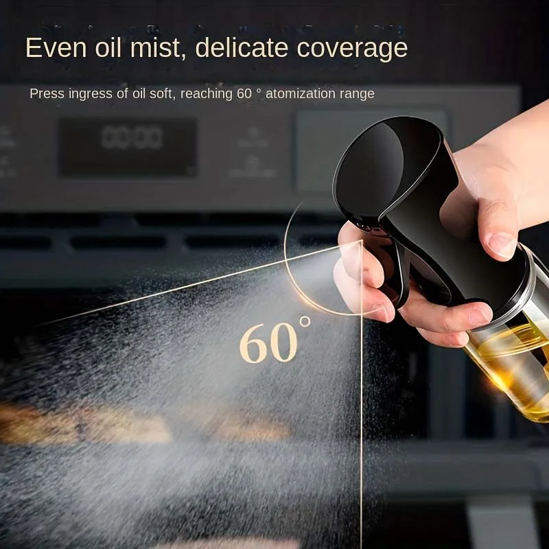 Gaming Kitchen Accessories - キッチンオイルスプレーボトル、バーベキュー用オリーブ酸スプレー、ベーキングオイルディスペンサー、ネブライザーアクセサリー、ガジェット、200、300、500ml