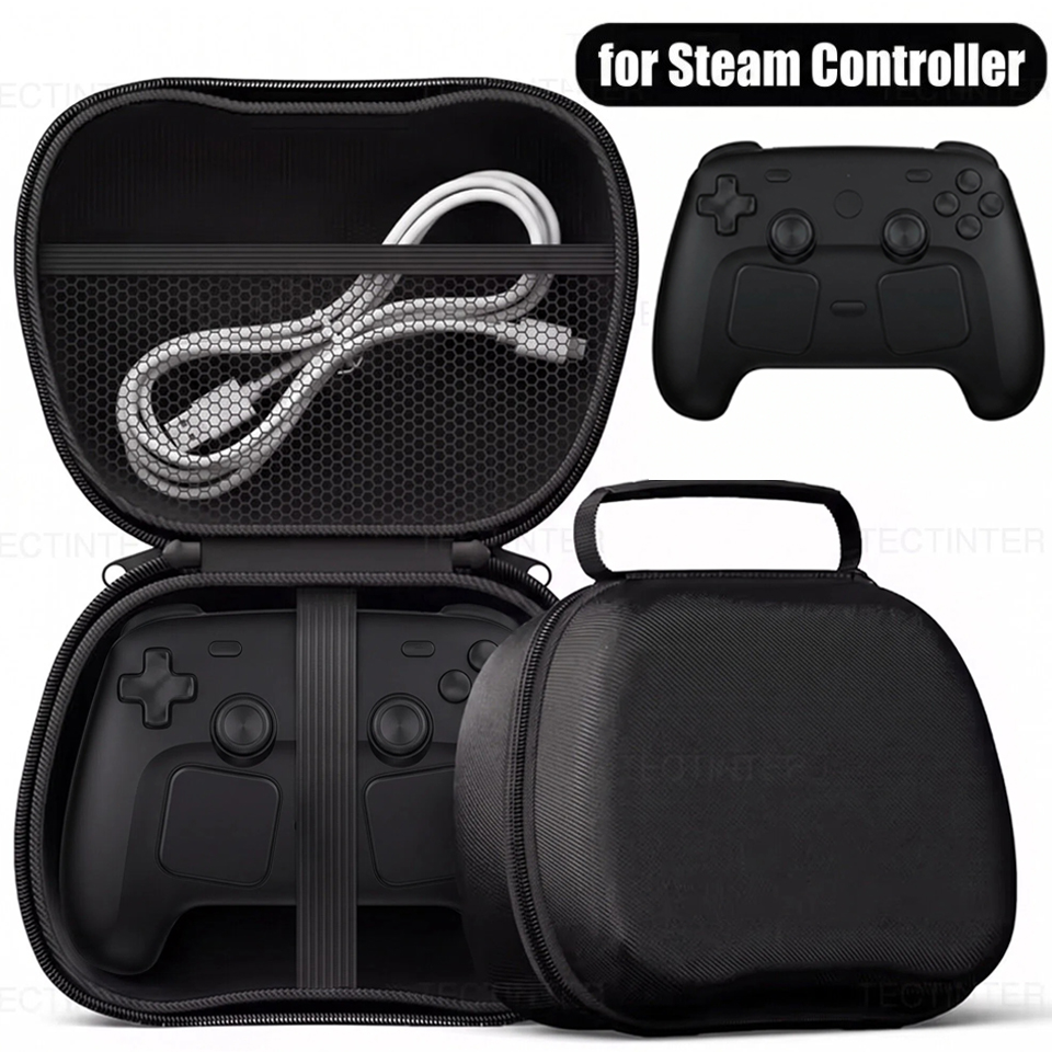 Gaming Setup Accessories Xbox - 保護キャリングケース スチームコントローラー/PS5 PS4 PS3/Xboxシリーズ/ニンテンドースイッチプロゲームパッド用 EVA収納バッグ アクセサリー