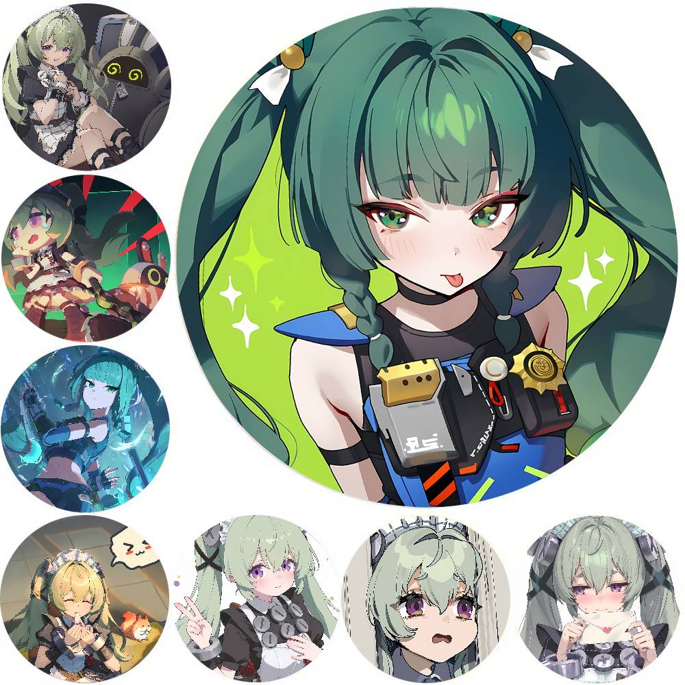 Gaming Accessories Very - とてもかわいい女の子清衣人気ZZZゲームバッジメタルブローチバッグ服帽子装飾コスプレアクセサリーギフト