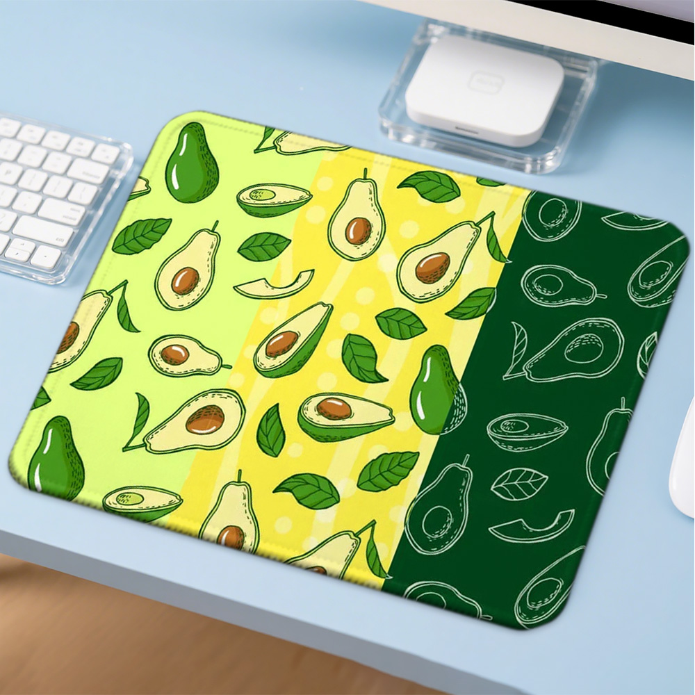 Gaming Accessories Companies - Mosepad アボカドスプレッドコンピュータマットデスクアクセサリー Pc ゲーマーマウスパッド会社ゲームマットマウスアニメマウステーブル装飾