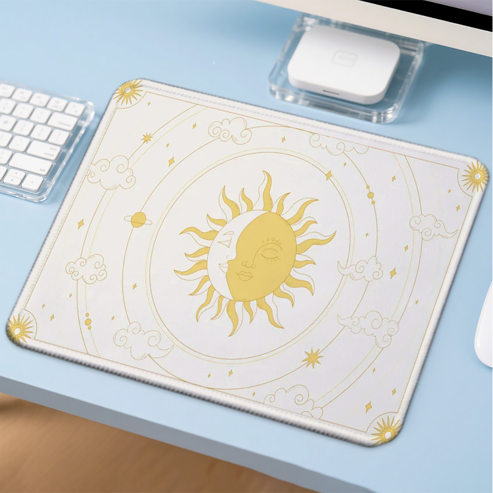 Gaming Accessories Companies - Mosepad 太陽神コンピュータマットデスクアクセサリー Pc ゲーマーマウスパッド会社ゲームマットマウスアニメマウステーブル装飾