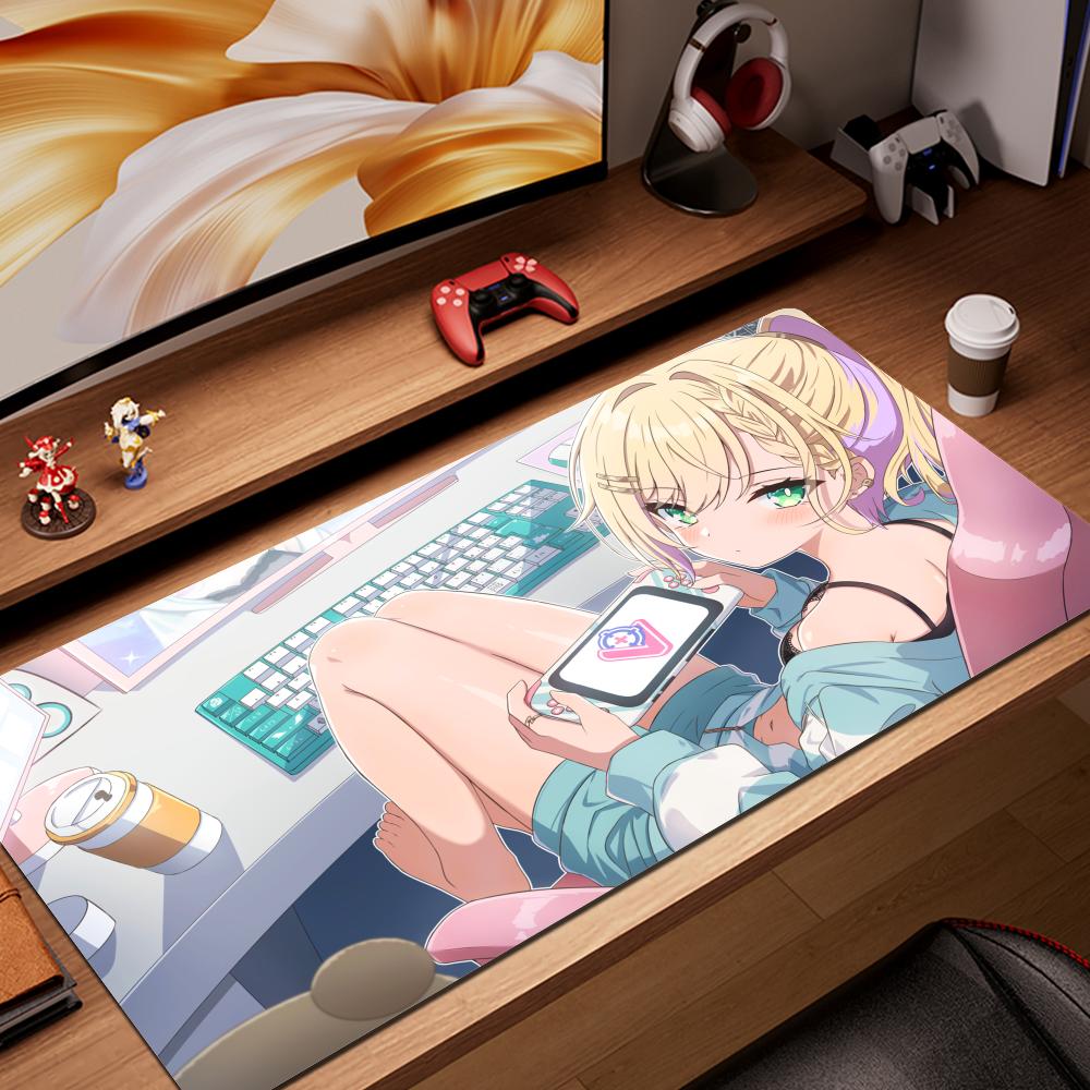 Gaming Accessories Companies - マウスパッド HYBXAXC コンピューターアクセサリー キーボードテーブルマット クルミノア マウスパッド