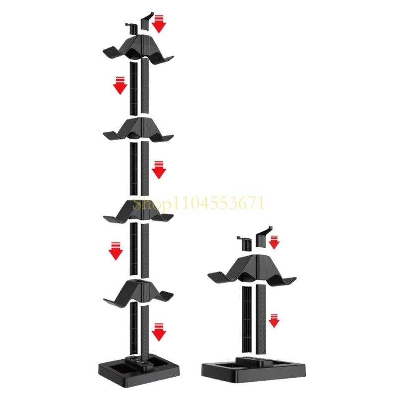 ベストセラー多機能ゲーム機器ラック 専用スロット付き モダン - Gaming Accessories Holder のレビューと価格