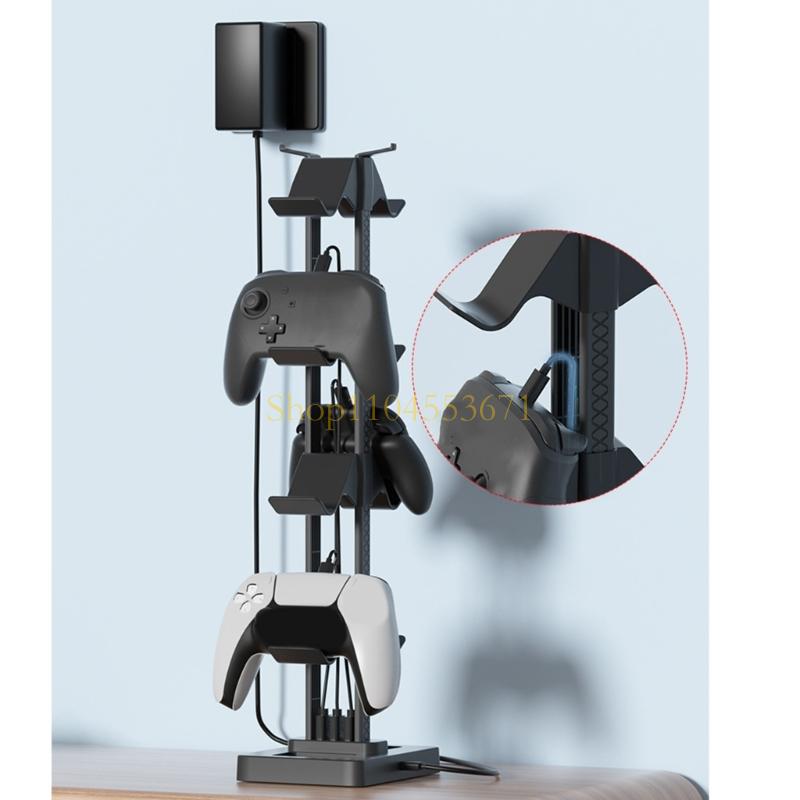 ベストセラー多機能ゲーム機器ラック 専用スロット付き モダン - Gaming Accessories Holder のレビューと価格