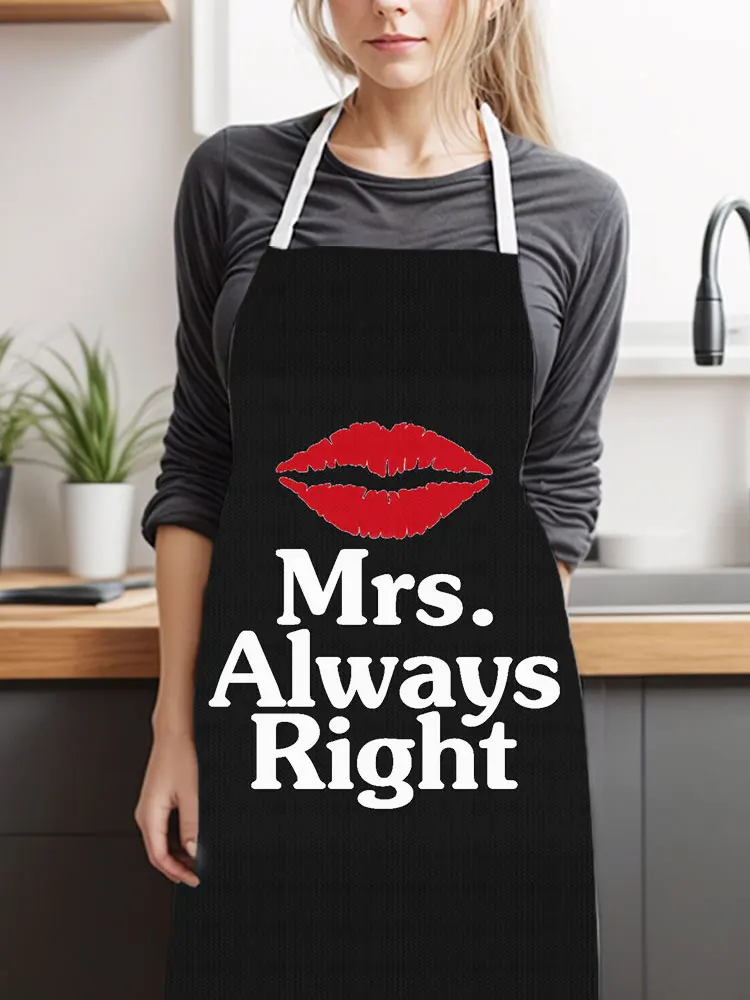 Mr and Mrsキッチンエプロン、ウエストビブ、家庭用掃 - Gaming Kitchen Accessories のレビューと価格