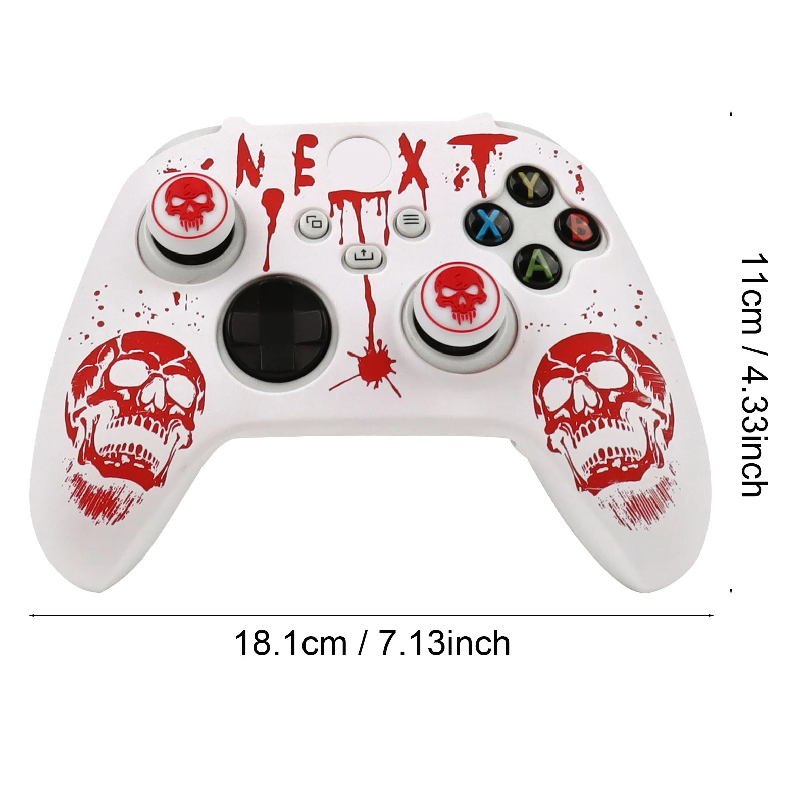 Xbox Series Xゲームパッド用レーザー彫刻シリコン - Gaming Setup Accessories Xbox のレビューと価格