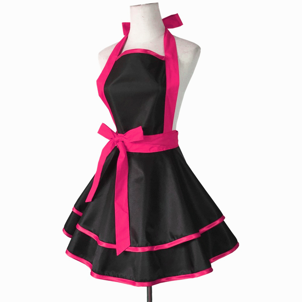 プリンセスエプロン女性用かわいいフリルキッチンエプロン防水耐 - Gaming Kitchen Accessories のレビューと価格