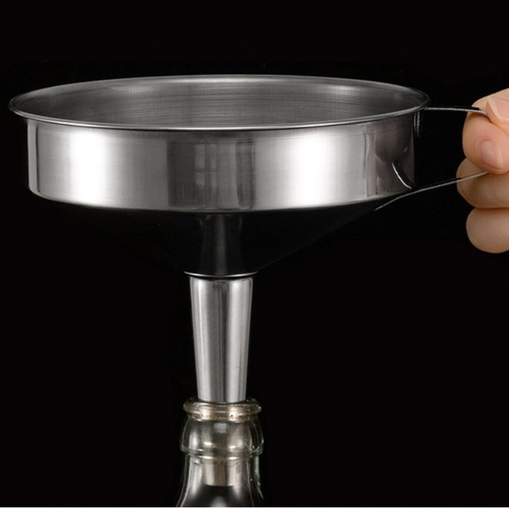 1Pc ステンレス鋼食用油漏斗広口キッチンアクセサリーバービ - Gaming Kitchen Accessories のレビューと価格