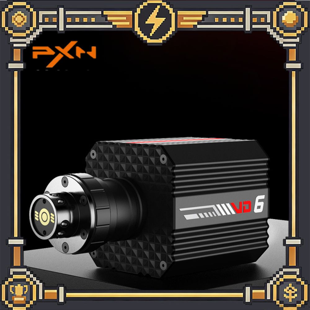 PXN VD6 ゲームステアリングホイール サーボダイレクト - Gaming Accessories Driving のレビューと価格