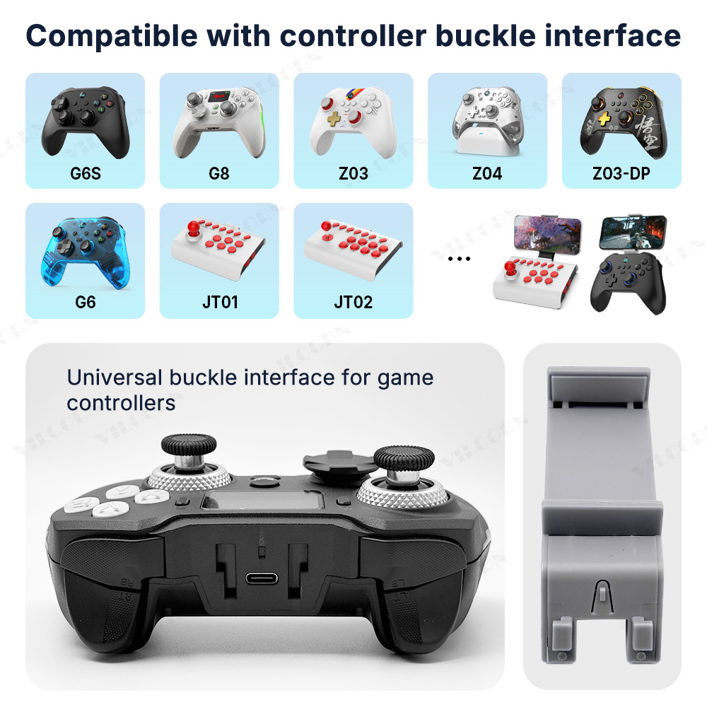 ゲームコントローラー電話ホルダー G6 G6S G8 Z03 - Gaming Accessories Phone のレビューと価格