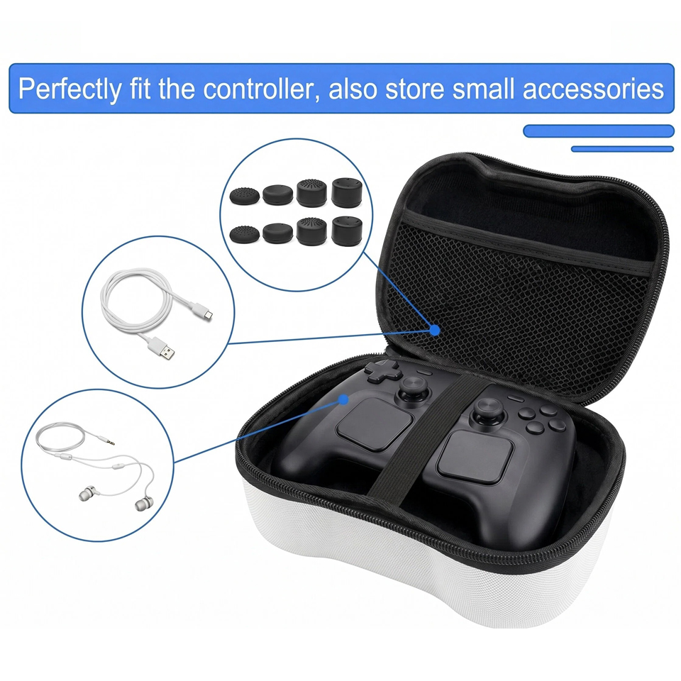 保護キャリングケース スチームコントローラー/PS5 PS4 - Gaming Setup Accessories Xbox のレビューと価格