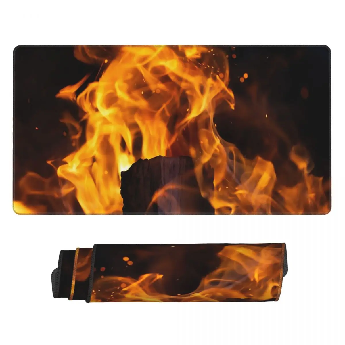 大型マウスパッド 火の炎と火花が舞う ゲーマー向けPCラップ - Gaming Accessories For Free Fire のレビューと価格