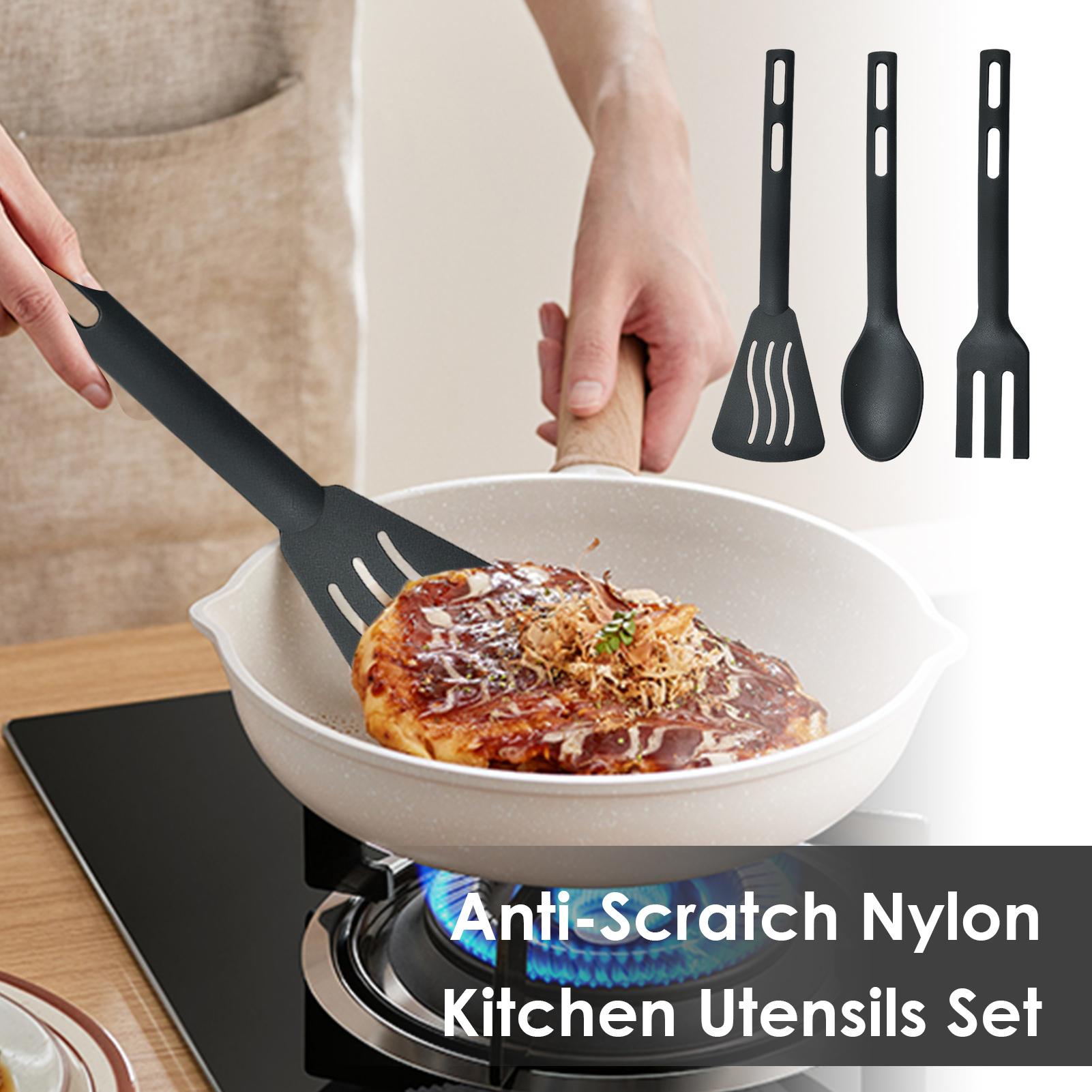 耐熱キッチン用品セット ポータブル ノンスティック キッチン - Gaming Kitchen Accessories のレビューと価格