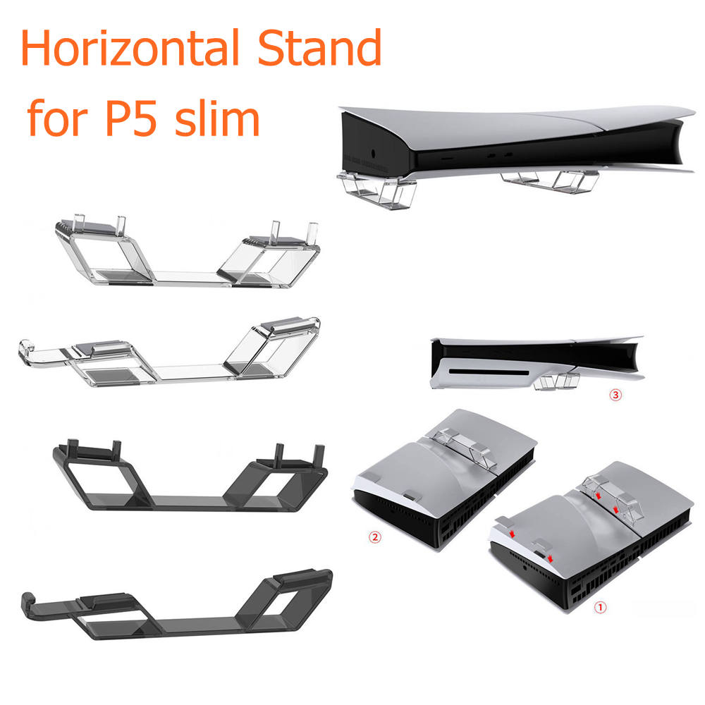 Ps5用の水平スタンド,省スペースデザイン,プレイステーショ - Gaming Accessories Holder のレビューと価格