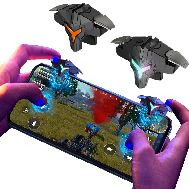 A1モバイルゲームトリガー PUBGスマホゲームコントローラ - Gaming Accessories For Free Fire のレビューと価格
