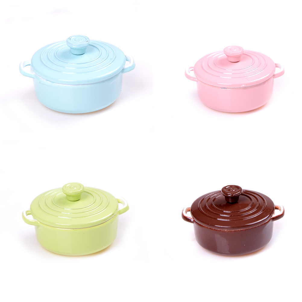 ドールハウス用ミニチュアキッチン用品,1:12スケール,蓋付 - Gaming Kitchen Accessories のレビューと価格